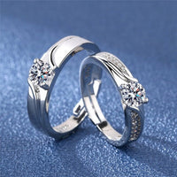 Paire bague de fiancaille