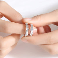 Bague Couple Coeur
