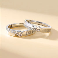 Bague Couple Coeur
