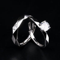 Bague Couple Distance