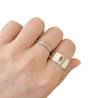 Bague eclair argent