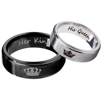 Bague Couple King Queen