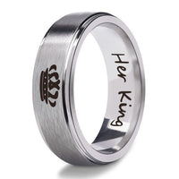 Bague Couple King & Queen