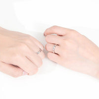 Bague Couple Main dans la Main