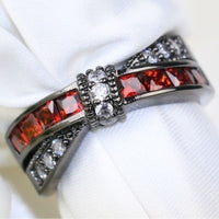 Bague Couple Noir