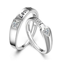 Bague amour couple