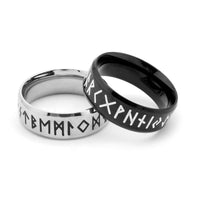 Bague acier viking