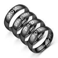 Bague familiale homme