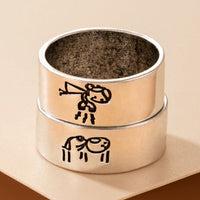 bague dessin personnalisé