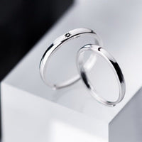 Bague Duo Soleil Lune