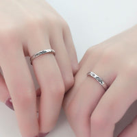 Bague Duo Soleil Lune