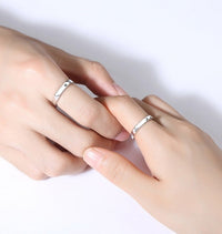 Bague Duo Soleil Lune