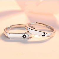 Bague Duo Soleil Lune