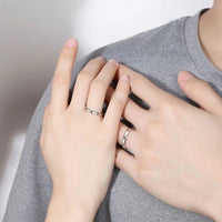 Bague Duo Soleil Lune
