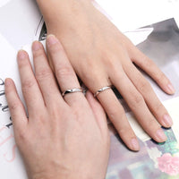 Bague Duo Soleil Lune