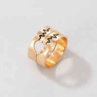 bague avec battement de coeur