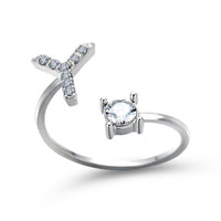 Bague Initiale Couple