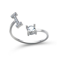 Bague Initiale Couple