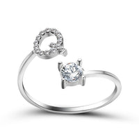 Bague Lettre Q