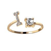 bague lettre i