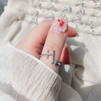 bague initiale pas cher