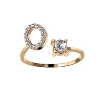 bague lettre o