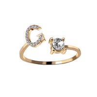 Bague Initiale Couple