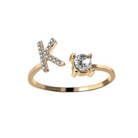 Bague Lettre k