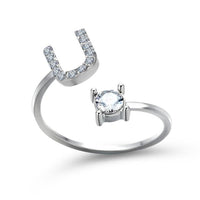 Bague Initiale Couple