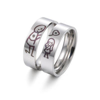 Bague duo mere fille