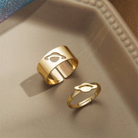 Bague avec Planète Or