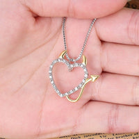 Collier Coeur Démon