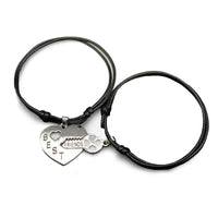Bracelet Amitié Cordon Noir