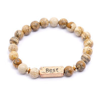 Bracelet Amitié Pierre Naturelle