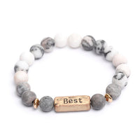 Bracelet Amitié Pierre Naturelle