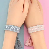 Bracelet Couple Tissu