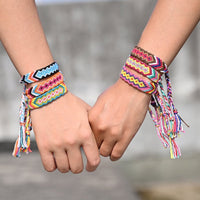 Bracelets tressés femme