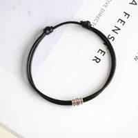 bracelet noir pour homme