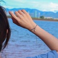Bracelet chaîne lune