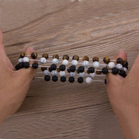 Bracelet Bleu et Blanc