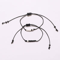 Bracelet message personnalisé morse