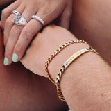 bracelet coordonnées gps femme