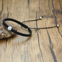 Bracelet cordon noir
