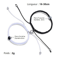 Bracelet Corde Couple