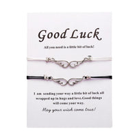 Bracelet Cordon Aile d'Ange