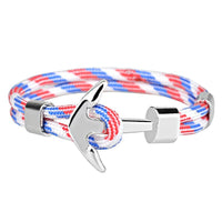 bracelet ancre femme argent