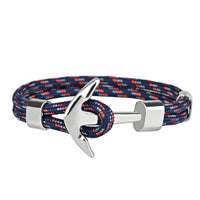 Bracelet ancre marine femme
