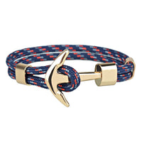 Bracelet Ancre Cordon