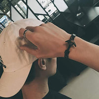 bracelet ancre homme