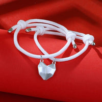 Bracelet Couple Coeur Divisé